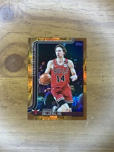 Matas Buzelis 2025-26 Topps Basketball #37 Season Tip Off Orange /25 - Picture 1 of 6