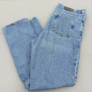 VINTAGE Geoffrey Beene Jeans Mens 36x32 Straight Relaxed light Wash Denim Blue - Picture 1 of 6