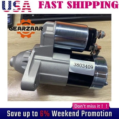 17841 STARTER 2003 2004 2005 2006 07-08 For TOYOTA COROLLA 2004-08 MATRIX 1.8L - Image 1 of 4