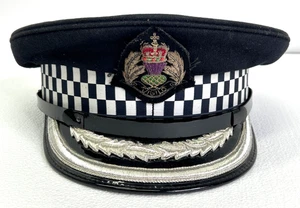 Vintage Obsolete Scottish Police Dress Hat - Picture 1 of 6