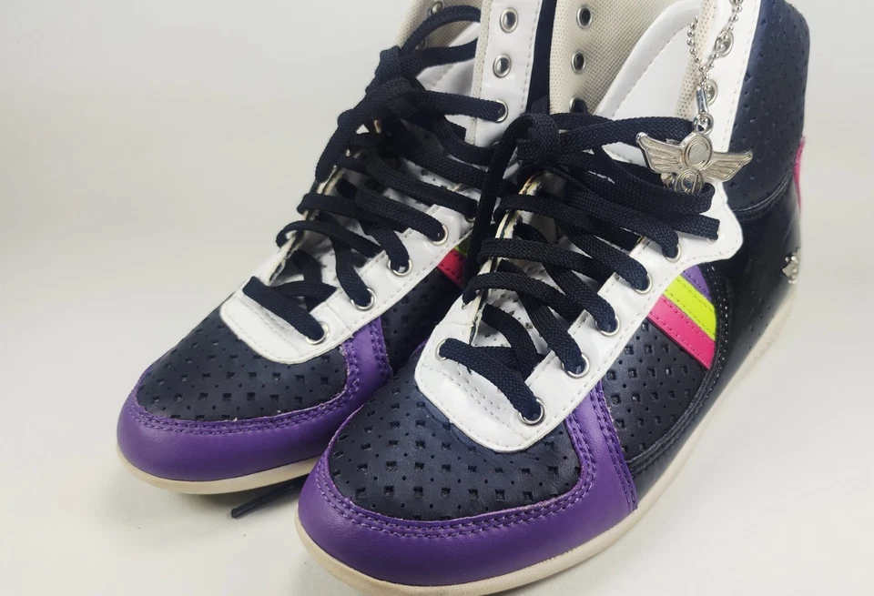 Creative Recreation Galow Hi black purple/hot pink Womens Size 6.5L - Image 1 of 4