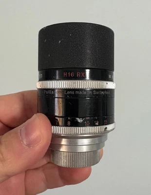 Kern Switar 50mm f1.4 H16 RX C Mount 16mm Movie Lens Bolex Filmo Angenieux - Image 1 of 4