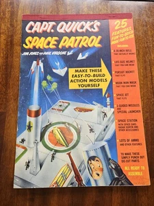 Capt. Quick's Space Patrol Easy To Build Action Models 1953 Complete! Rare!! - Picture 1 of 8