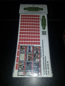 LMS Bahnsteignummern & Plakattafeln - Spurweite OO 4mm Gleisschilder - Bild 1 von 5