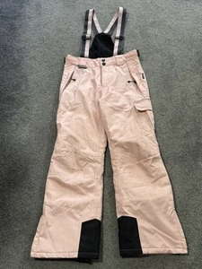 Crane Unisex Pink Ski Snow Pants Size 10 - Picture 1 of 5