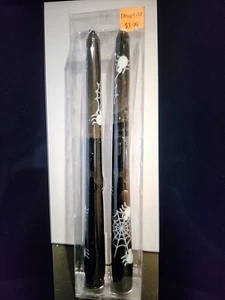 Velas araña negra de Halloween - Imagen 1 de 2