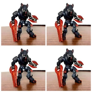 4Pcs Mega Construx Bloks Halo Jega 'Rdomnal Building Model Figure Model Doll Toy - Picture 1 of 1
