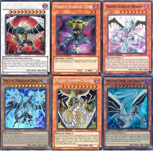 Yugioh Paradox Complete Deck - Malefic Rainbow - Cyber End Dragon - Blue-Eyes - Picture 1 of 1