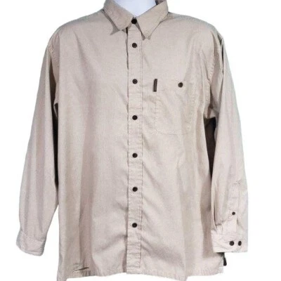 WEATHERPROOF VINTAGE Men's Micro Checked Brushed Cotton Shirt L - Image 1 of 4