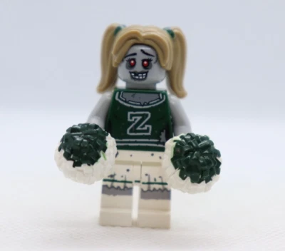 Zombie Cheerleader Series 14 Halloween Pom Poms CMF LEGO® Minifigure Figure Foto 1 de 2