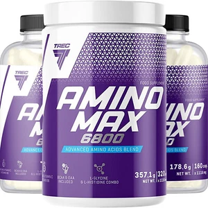 AMINOMAX 6800 - 160-320 Cápsulas - Aminoácido, regeneración rápida, apoya el metabolismo - Imagen 1 de 11