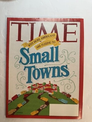 Time Magazine December 8, 1997- Why Americans Are Fleeing To Small Towns - Image 1 of 2