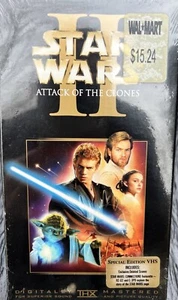 2002 Star Wars II Attack of the Clones VHS tape Fox Home Video W/M SEALED - Picture 1 of 5