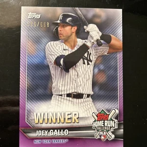 Topps Joey Gallo 2021 Home Run Challenge ganador de septiembre/668 #hrw-33 - Imagen 1 de 5