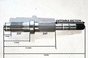 CF250 WATER COOLED ENGINE TRANSMISSION OUTPUT DRIVE SHAFT KINROAD SAHARA BUGGY - Picture 1 of 1
