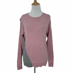 Boden Colorblock Easy Lightweight Sweater Women's Size 4 Super Soft Pullover Top