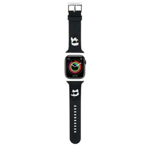 Karl Lagerfeld Bransoletka Pasek Apple Watch Ultra / Ultra 2 3D Karl & Choupette - Zdjęcie 1 z 4