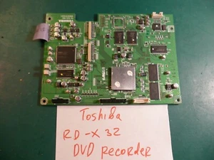 Toshiba RD-XS32 DVD/HDD Recorder Replacement Parts Circuit Board # G5B001016001 - Picture 1 of 3