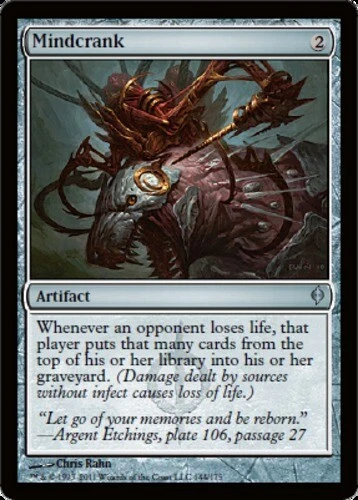 Mindcrank New Phyrexia Near Mint, Japanese - MTG - Image 1 of 1