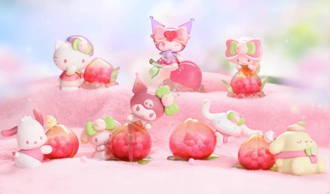 TOPTOY Sanrio Characters Vitality Peach Paradise Series Confirmed Figure HOT! Cover
