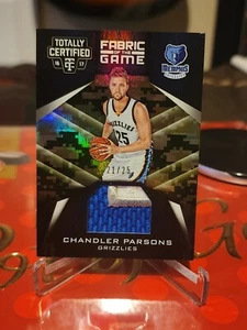 Grizzlies Chandler Parsons Panani Fabric Of The Game # 30 Trading Card 21/25 - Picture 1 of 3