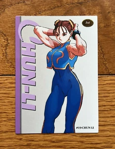 Chun Li X-Men vs. Street Fighter ALL CAPCOM WORLD '98 no.19 BANDAI Carddass - Picture 1 of 2