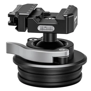 Leofoto Lever-Lock Ballhead w Integrated 75mm Adapter - STB-75X Arca & Picatinny - Picture 1 of 2