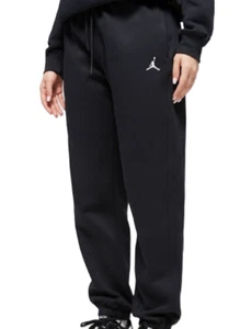 Nike Women's Air Jordan Brooklyn Fleece Pants Black FV7077-010 i - Picture 1 of 4