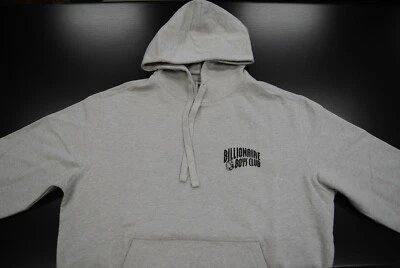 NEW MENS BBC 841-9300 BILLIONAIRE BOYS CLUB BB ARCH PULLOVER HOODIE HEATHER GREY - Image 1 of 4