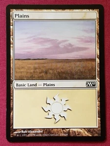 Magic The Gathering 2010 CORE SET M10 PLAINS 230 land card MTG - Picture 1 of 2