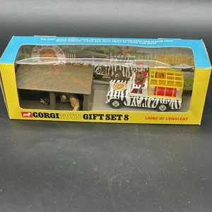 Corgi Toys Set de Regalo 8 Leones de Longleat - Lions Den w Pride - Imagen 1 de 12