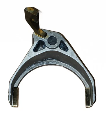 Horquilla de cambio TR6060 T56 MAGNUM 1ª 2ª marcha con almohadillas de horquilla de bronce Foto 1 de 2