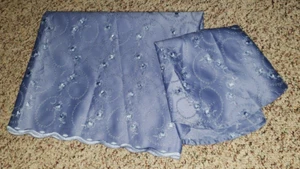 2 PC SET ALTAR TABLE COVER RUNNER 54" X 21" HAND MADE USED IN CHURCH PRETTY CHIC - Picture 1 of 7