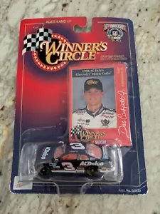 NEW, 1998, WINNERS CIRCLE, 1/64 SCALE #3 AC DELCO. DALE EARNHARDT JR CAR - Picture 1 of 2