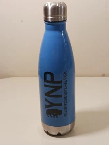 Yellowstone National Park Stainless Steel Water Bottle Flask Hydro Blue 20oz - Picture 1 of 8