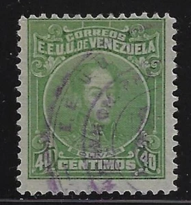 Venezuela: 1915; Scott 264, used, 2nd most difficult value of the set, EBV709 - Picture 1 of 2
