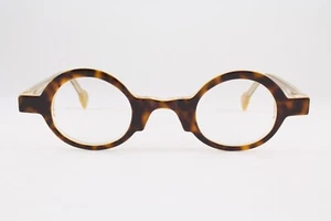 Rare Authentic Anne et Valentin ARMAND 4L 37mm Tortoise Gold Glasses France - Picture 1 of 5