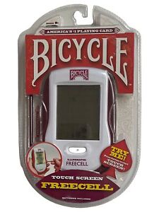 Bicycle Illuminated Touch Screen Freecell Solitaire Electronic Handheld Game