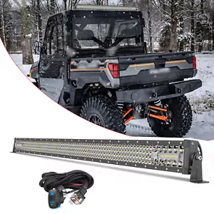 Barra de luz de trabajo LED 40" cola trasera Polaris Ranger 570/1000 + cable interruptor basculante - Imagen 1 de 24