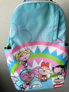 Powerpuff Girls X Sprayground Limited Edition Backpack Multicolor - Picture 1 of 14