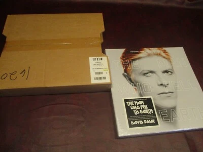 DAVID BOWIE COLLECTORS MAN WHO FELL ORIGINAL CONTAINER 1ST EDITION & PRESSED SET - Image 1 of 2