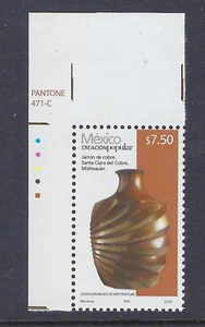 MEX 2010 Folk Art,$7.50 JARRONDE COBRE SC#2500e (CP35-8)* - Picture 1 of 1