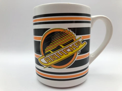 RARE! Vintage 1992 NHL Vancouver Canucks Mug Cover