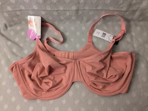 New! XXL Fruit of the Loom Tan Underwire Bra - Picture 1 of 4