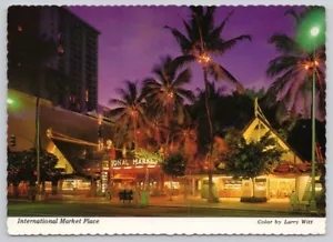 Postal del mercado internacional, Hawai - Imagen 1 de 2
