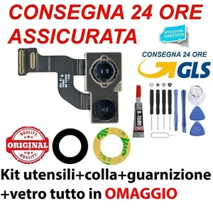 FOTOCAMERA POSTERIORE ORIGINALE APPLE IPHONE 12 RETRO BACK CAMERA FLEX CAMERA - Zdjęcie 1 z 3