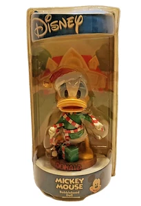 Walt Disney Resine Natale "Paperino Dondolante" Bobblehead Doll - Imagen 1 de 5