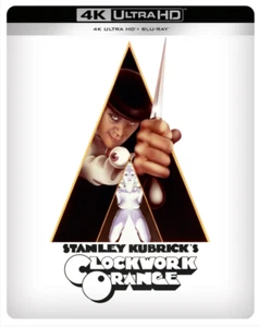 A Clockwork Orange 4K Ultra HD + Blu-Ray Steelbook (1971) Limited Edition NEW - Picture 1 of 3
