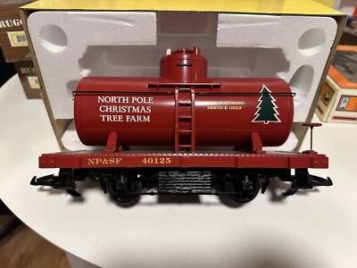 AristoCraft 1 / G Gauge ART-40125 Christmas "Shortie" Tank Car LN/OB - Image 1 of 4