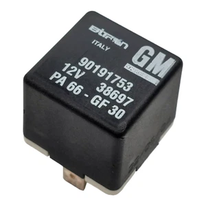 90191753 PA66-GF30 Relais Relay Multifunktionsrelais Arbeitsstrom GM Opel 12V - Bild 1 von 4